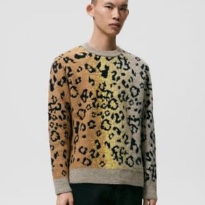 ZARA JACQUARD ANIMAL SWEATER